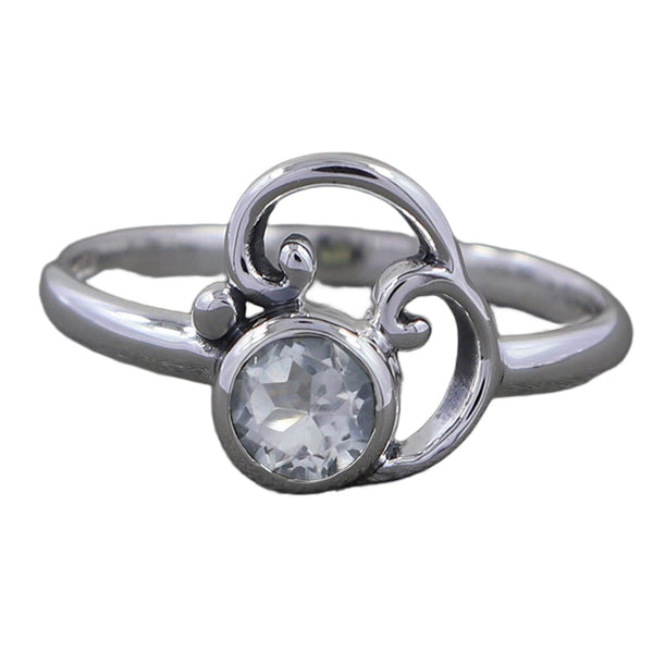 GREEN AMETHYST RING