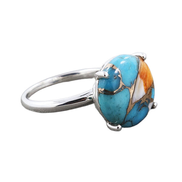 Turquoise Spiny Oyster Ring