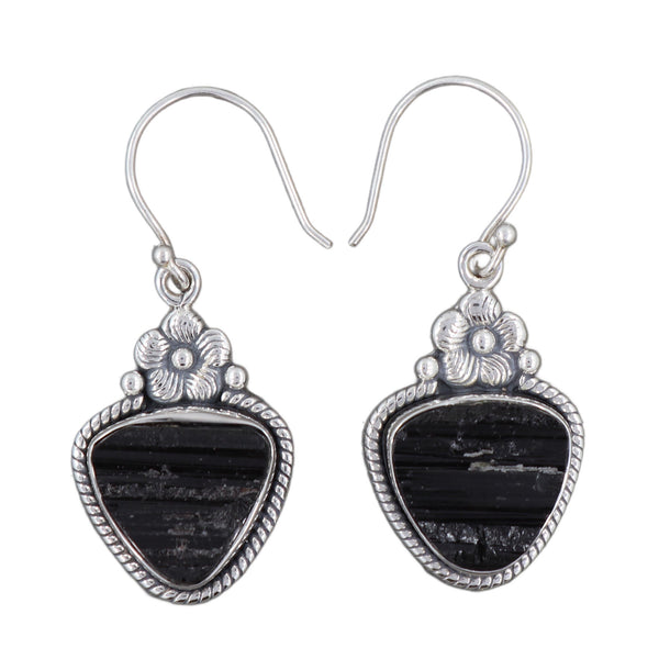 Black Tourmaline Earrings