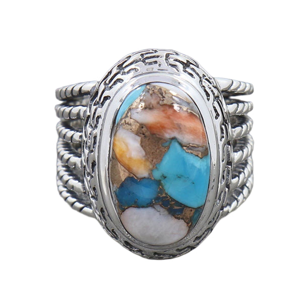 TURQUOISE SPINY OYSTER RING