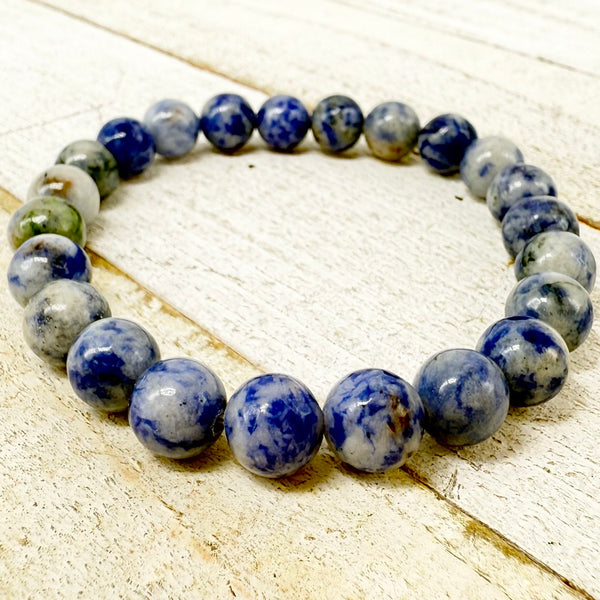 Dumortierite Stretch Bracelet 8mm