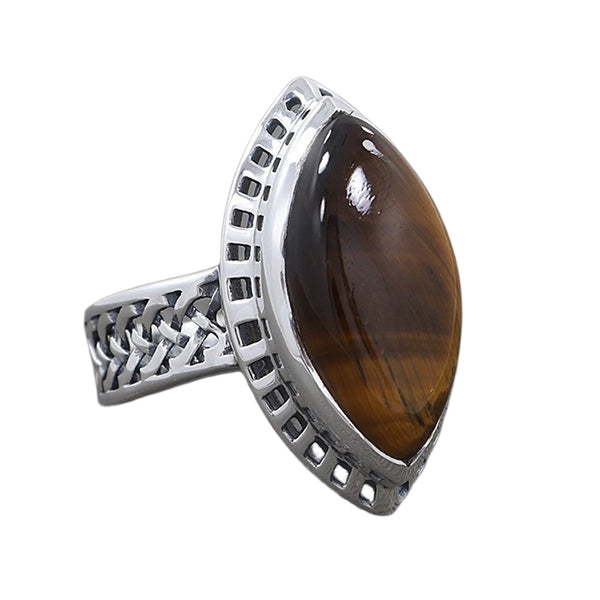 TIGER EYE RING