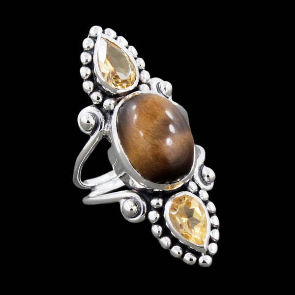 Tiger Eye Ring