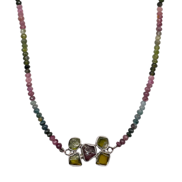 Tourmaline Beaded Necklace