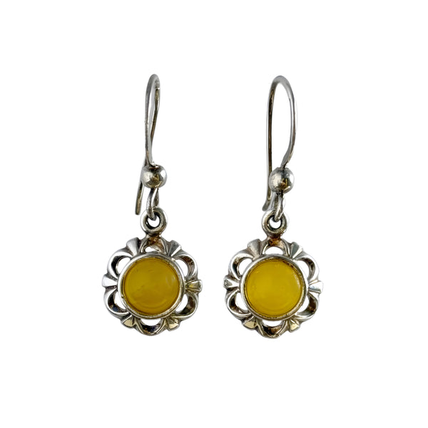 Butterscotch Amber Earrings