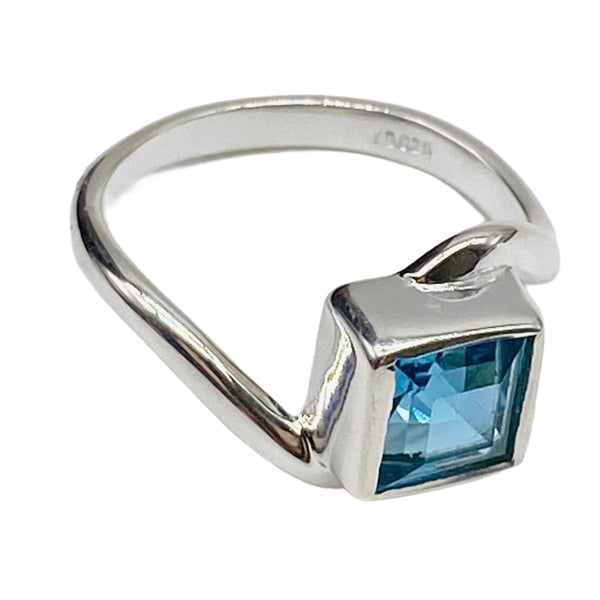 Blue Topaz Ring