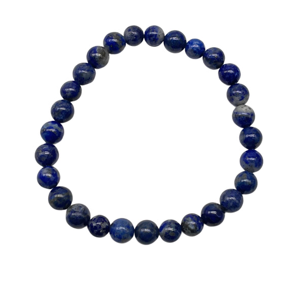 Lapis Lazuli 6mm Stretchable Beaded Bracelet