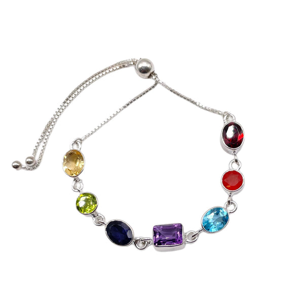 Chakra Bolo Bracelet