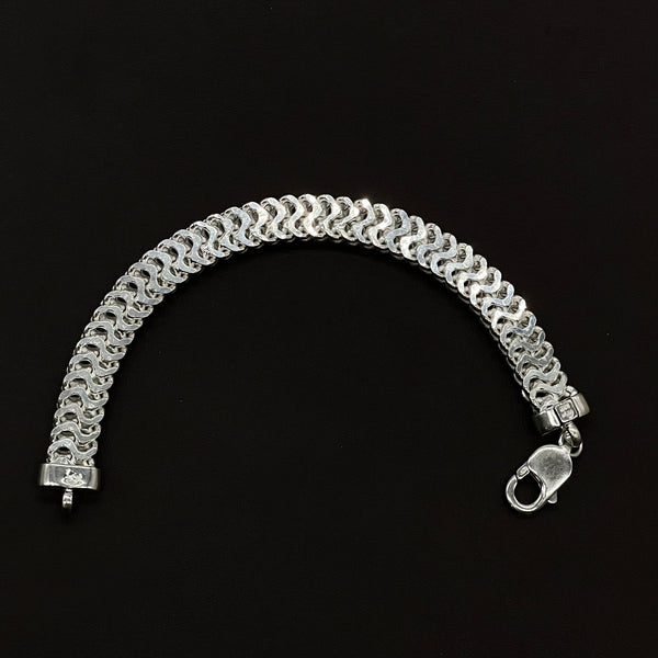 Fancy Silver Bracelet