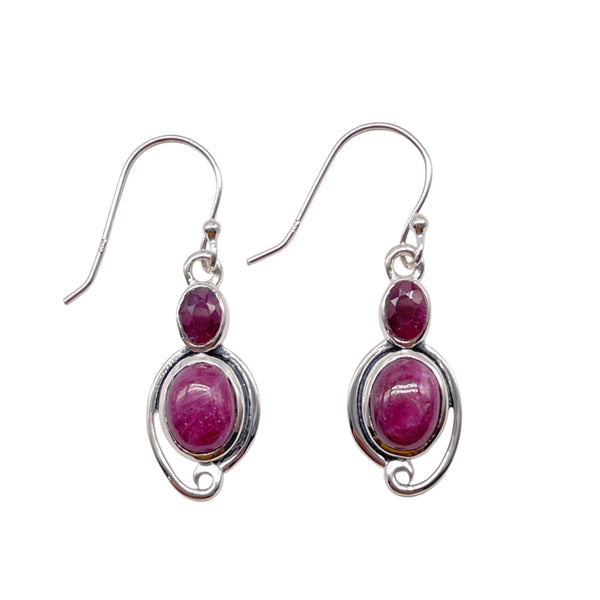 Ruby Earrings