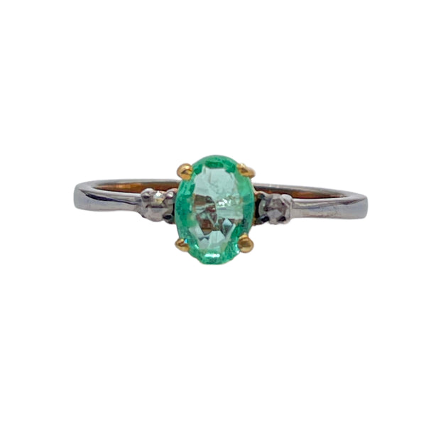 EMERALD DIAMOND RING