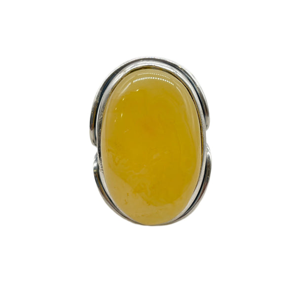 Butterscotch Baltic Amber Ring