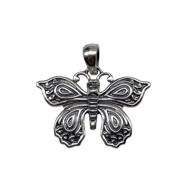 925 Silver Butterfly Pendant