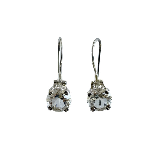 Clear Quartz Earrings