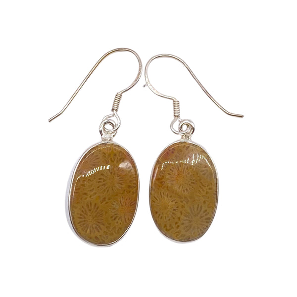 Yellow Opal Earrings