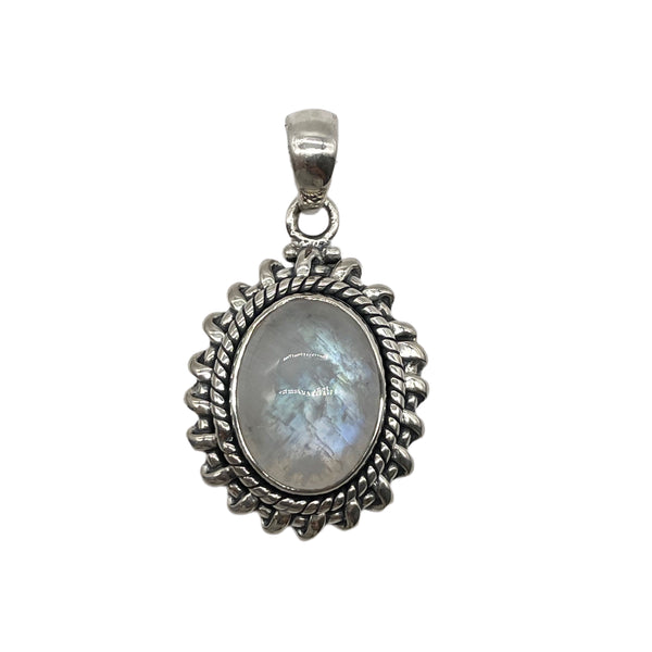 RAINBOW MOONSTONE PENDANT