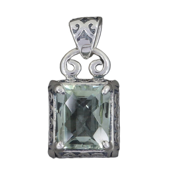 GREEN AMETHYST PENDANT