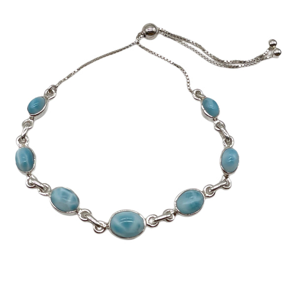 Larimar Bolo Bracelet