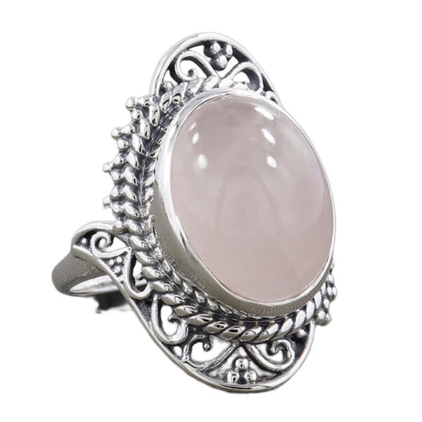 Rose Quartz Ring