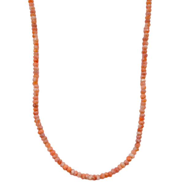 Sunstone Beaded Necklace