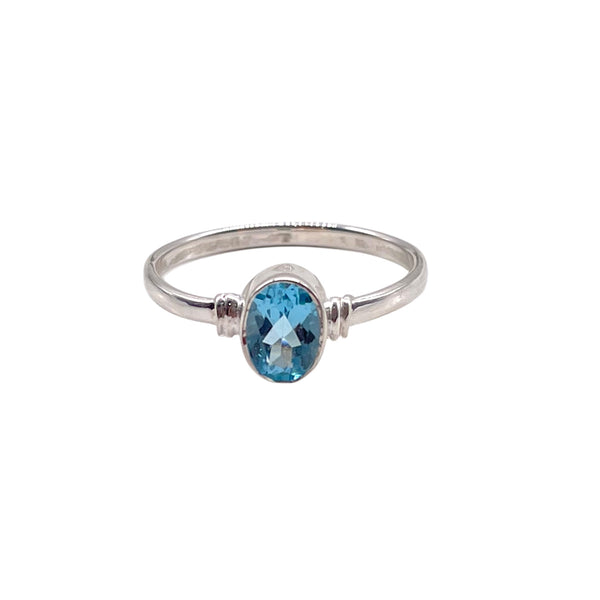 Blue Topaz Ring