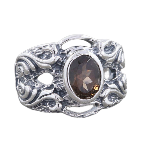 SMOKY QUARTZ RING