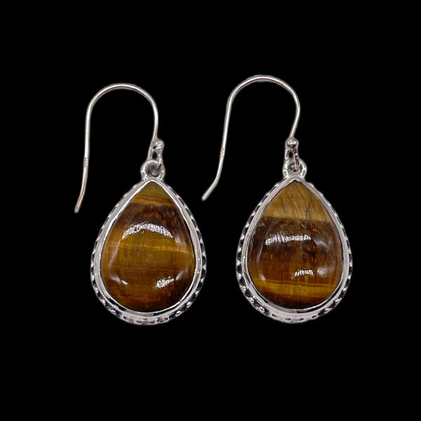 Tiger Eye Earring