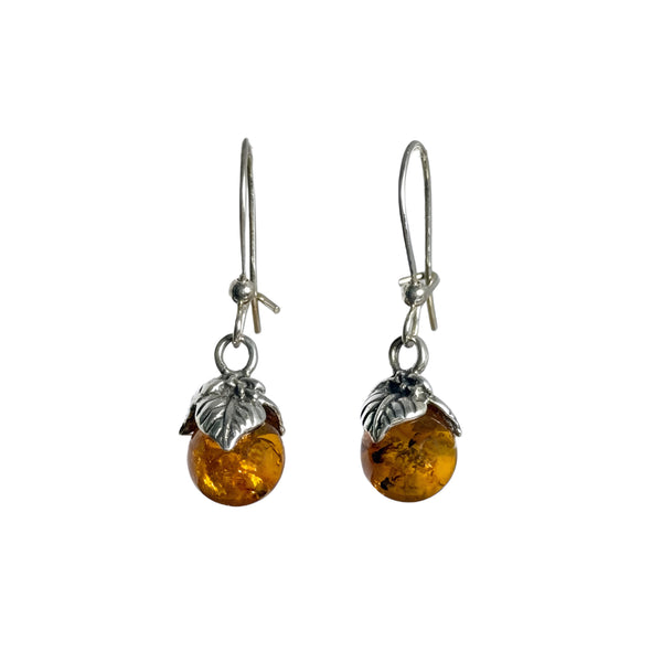 Amber Earrings