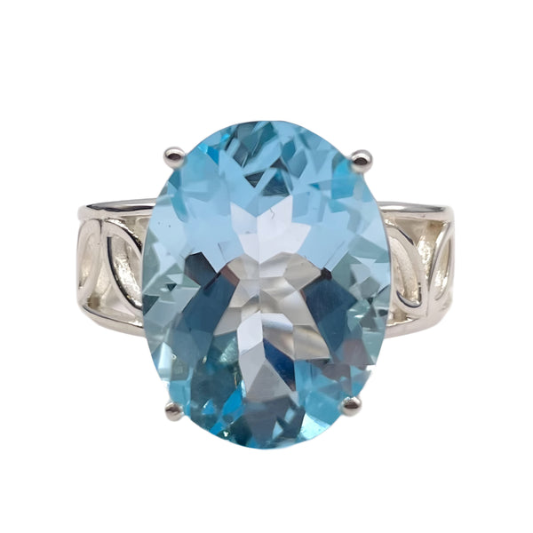 Blue Topaz Ring