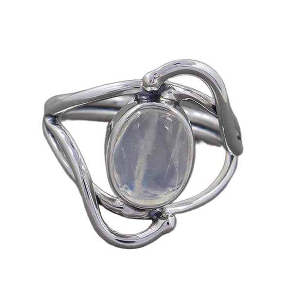 RAINBOW MOONSTONE RING