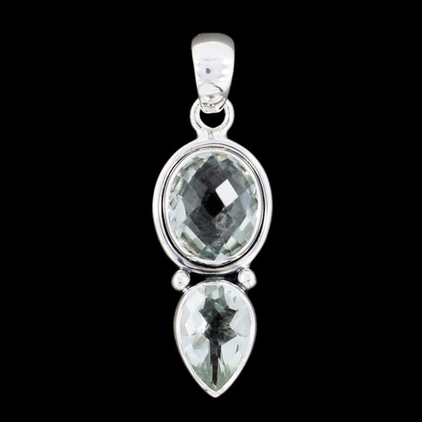 GREEN AMETHYST PENDANT