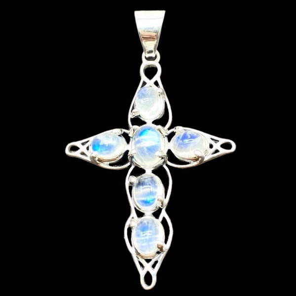 Rainbow Moonstone Pendant