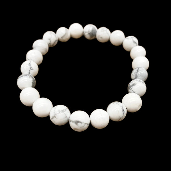 Howlite 8mm Bracelet