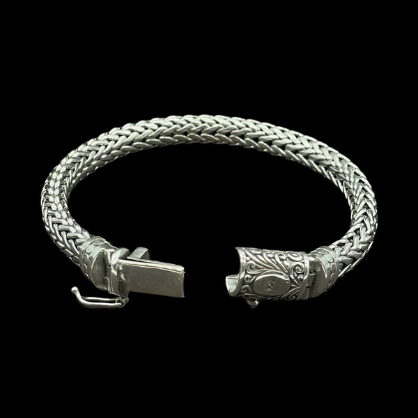 925 Silver Knit Bracelet