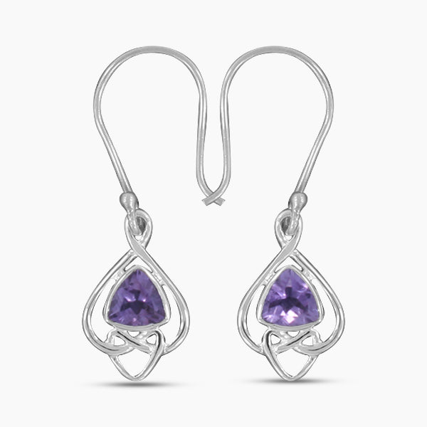 Amethyst Dangle Earrings