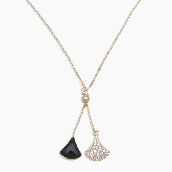 Gold Vermeil Black Onyx Necklace