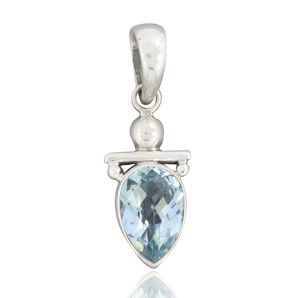 Blue Topaz Pendant