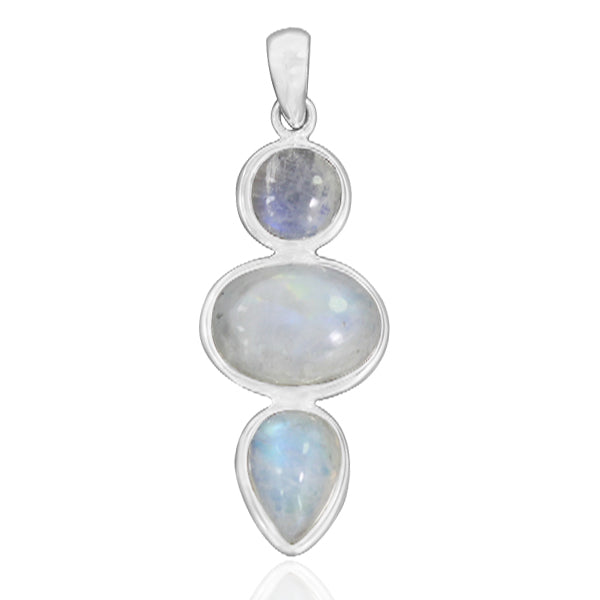 Rainbow Moonstone Pendant