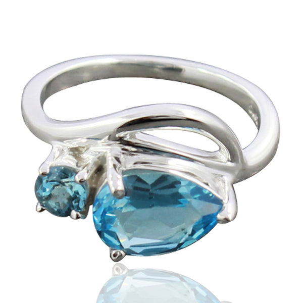 Blue Topaz Ring