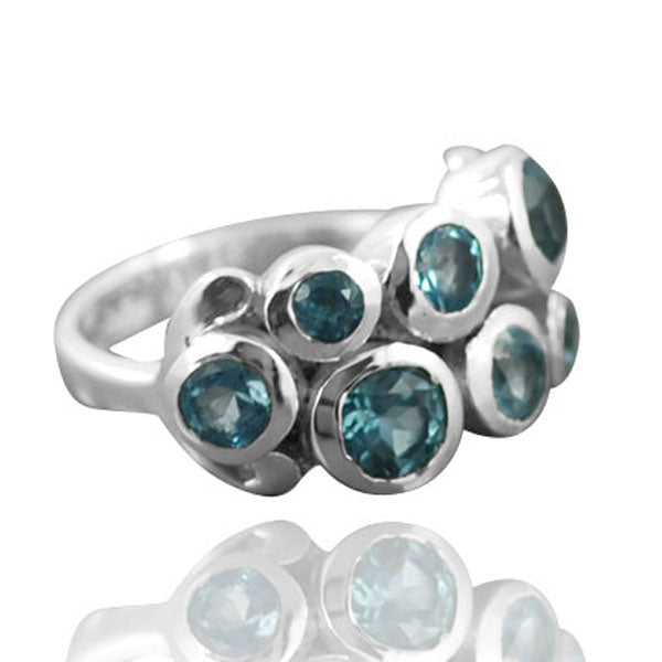 Blue Topaz Ring