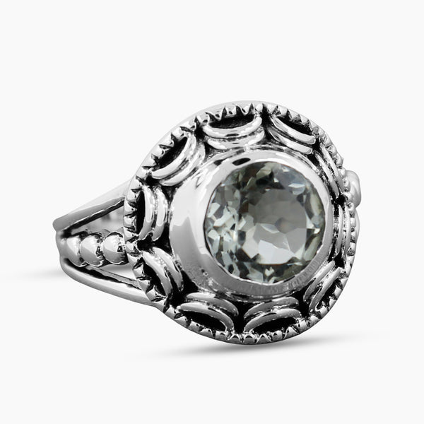 Green Amethyst Rings