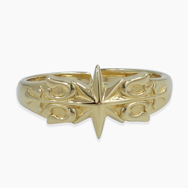 Gold Vermeil Star Ring