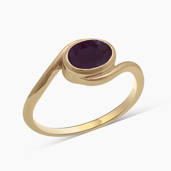 Gold Vermeil Ruby Ring