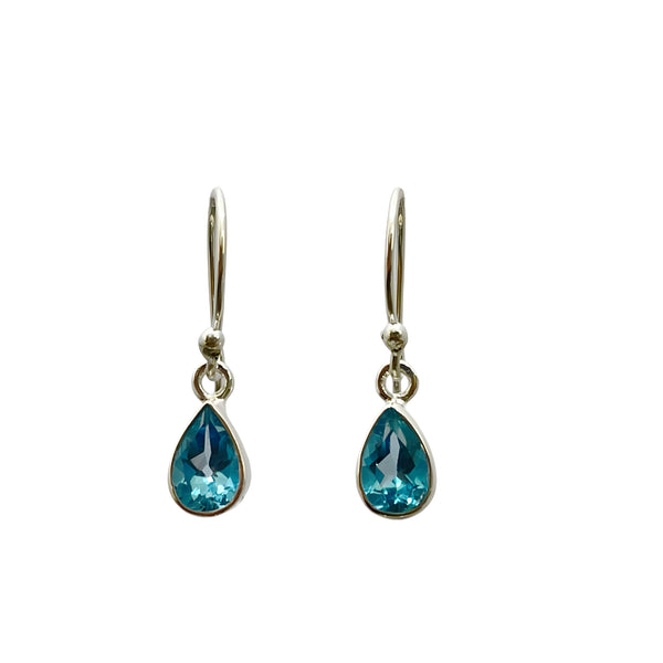 Blue Topaz Earrings