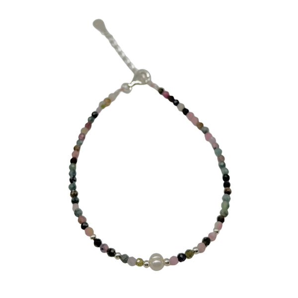 Tourmaline Beaded Bracelet