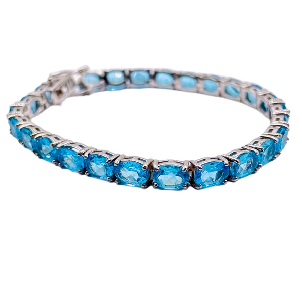 Blue Topaz Bracelet