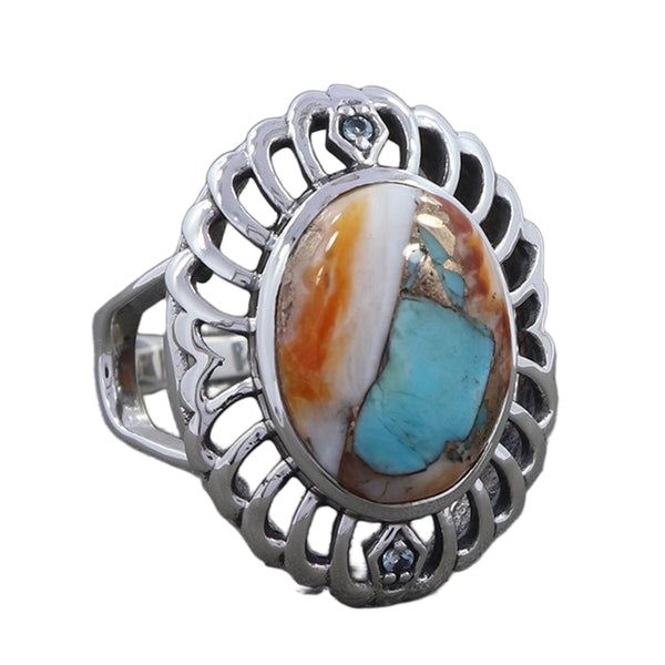 TURQUOISE SPINY OYSTER RING