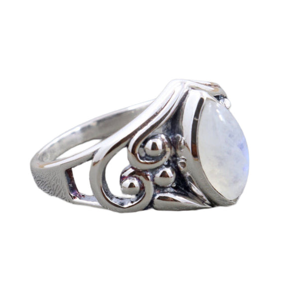 RAINBOW MOONSTONE RING