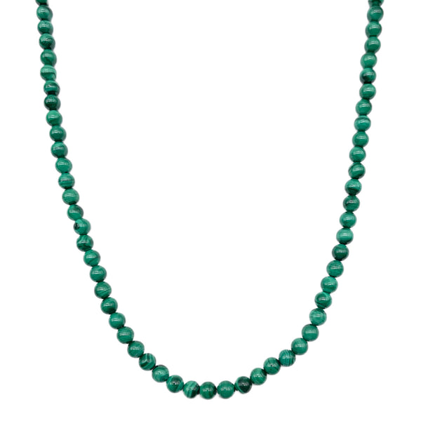 Malachite Beaded Necklace