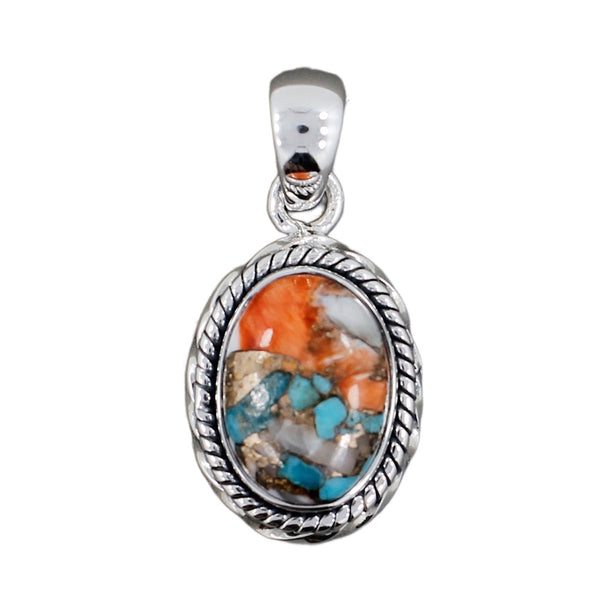 TURQUOISE SPINY OYSTER PENDANT